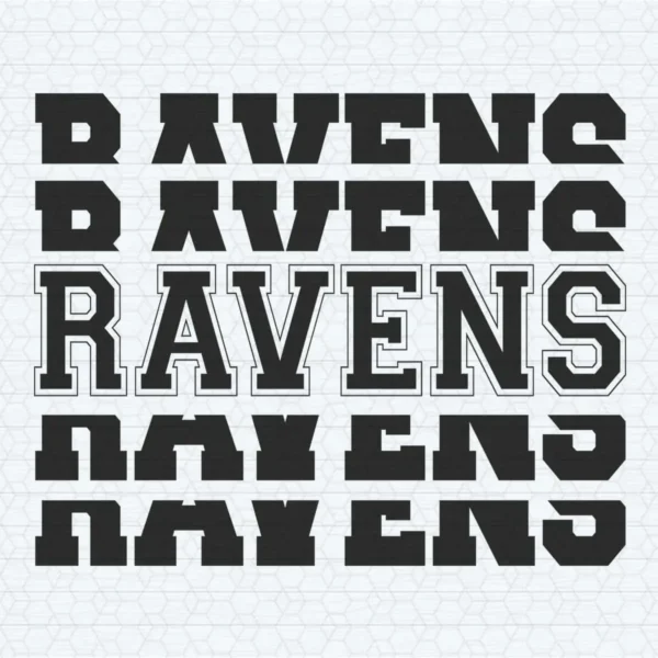 Baltimore Ravens Heartbeat Design SVG