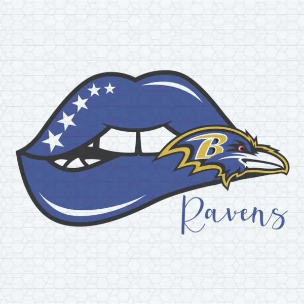Baltimore Ravens Lips SVG Cricut Digital Download