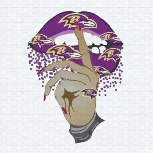 Baltimore Ravens Logo with Hand PNG