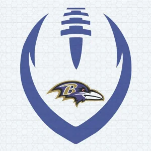 Baltimore Ravens NFL Super Bowl Football Crest SVG