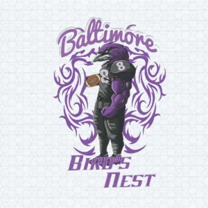 Baltimore Ravens Player Number 8 SVG