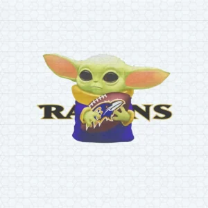 Baltimore Ravens Rookie Force - Baby Yoda Edition