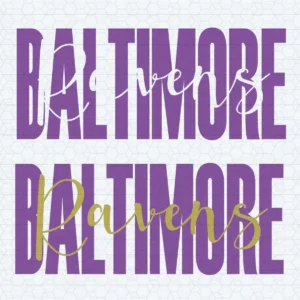 Baltimore Ravens SVG Background Transparent Digital File