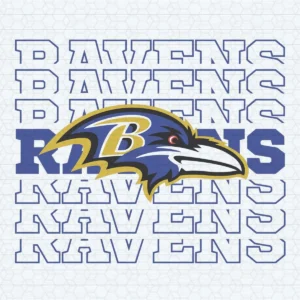 Baltimore Ravens Team Emblem SVG Cricut File