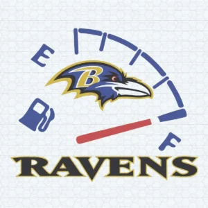 Baltimore Ravens Team Spirit Fuel Gauge SVG