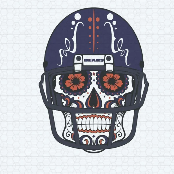 Bears Gear Sugar Skull SVG NFL Super Bowl