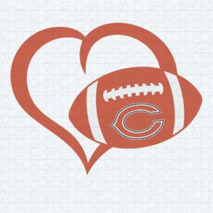 Bears Love Football SVG PNG, Eps, Dxf Cricut File