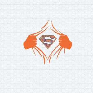Bears Superman Football Vector NFL SVG