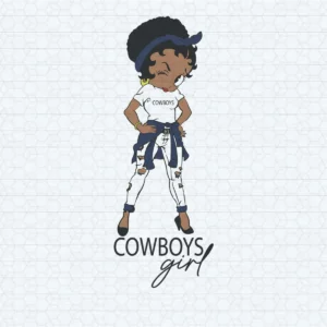 modern with a playful twist Cowboys classic SVG design showing pride for Cricut and Silhouette cutting machines