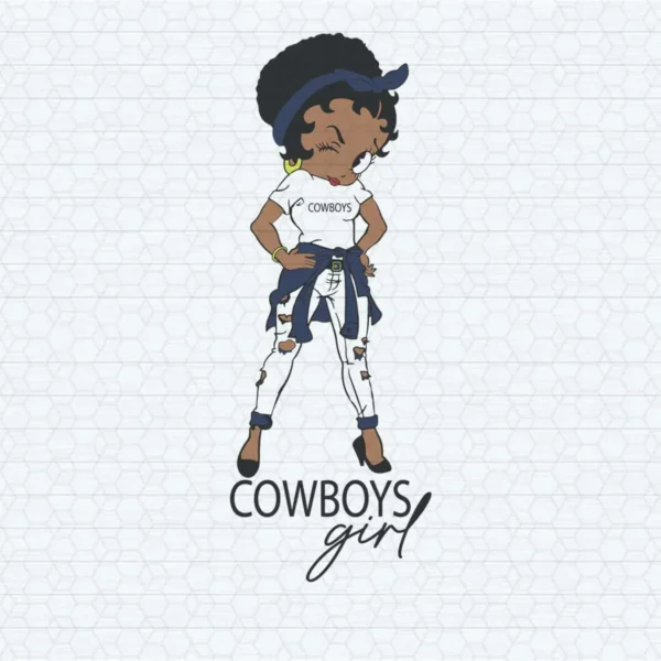 modern with a playful twist Cowboys classic SVG design showing pride for Cricut and Silhouette cutting machines