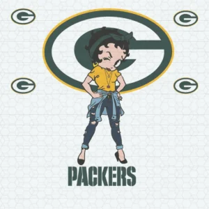 vintage with a playful twist Packers classic SVG design showing nostalgia for Cricut and Silhouette cutting machines