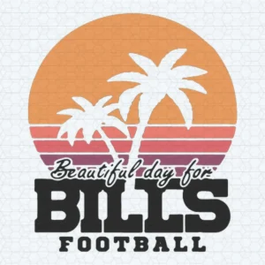 Beautiful Day For Buffalo Bills Football Logo Sports SVG