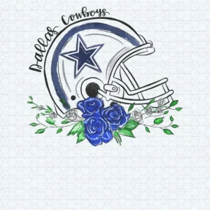 vintage with a modern twist, incorporating elements of Texas culture Cowboys helmet SVG design showing pride for Cricut and Silhouette cutting machines