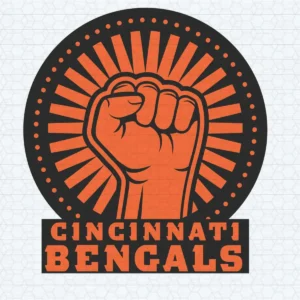 bold and modern with a vintage touch Bengals classic SVG design showing empowerment for Cricut and Silhouette cutting machines