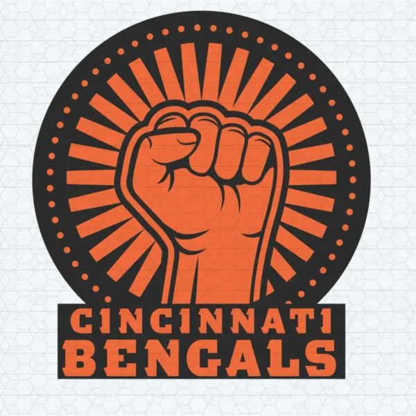 bold and modern with a vintage touch Bengals classic SVG design showing empowerment for Cricut and Silhouette cutting machines