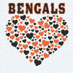 modern and bold with playful elements Bengals classic SVG design showing excitement and pride for Cricut and Silhouette cutting machines