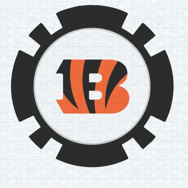 modern and bold with industrial elements Bengals logo SVG design showing excitement and pride for Cricut and Silhouette cutting machines