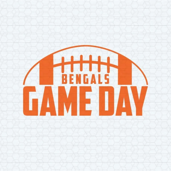bold and modern with a sporty aesthetic Bengals classic SVG design showing excitement for Cricut and Silhouette cutting machines