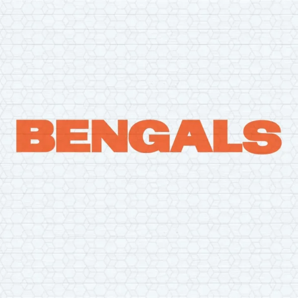 bold and modern with a touch of vintage Bengals classic SVG design showing excitement for Cricut and Silhouette cutting machines