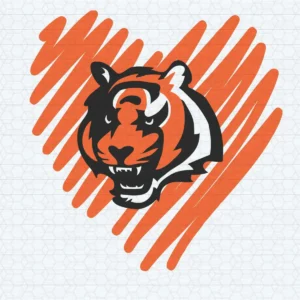 modern and bold with a playful twist Bengals classic SVG design showing excitement and pride for Cricut and Silhouette cutting machines
