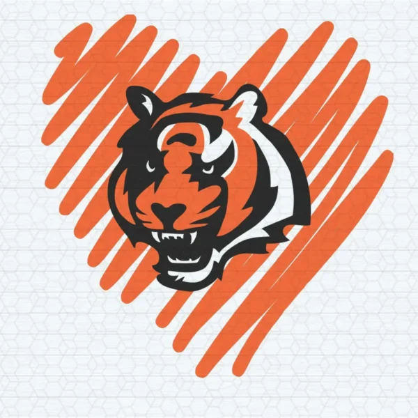 modern and bold with a playful twist Bengals classic SVG design showing excitement and pride for Cricut and Silhouette cutting machines