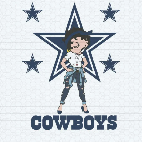 modern with a vintage twist Cowboys classic SVG design showing pride for Cricut and Silhouette cutting machines