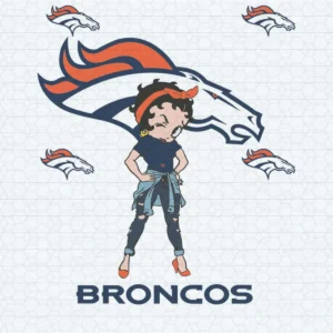 modern with a vintage twist Broncos classic SVG design showing excitement for Cricut and Silhouette cutting machines