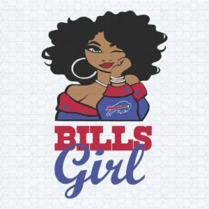 Bills Girl NFL Football Sport Team SVG Cutting File