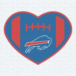 Bills Heart Nfl Football Lovers Buffalo Bills SVG Cutting File