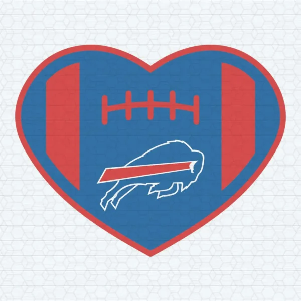 Bills Heart Nfl Football Lovers Buffalo Bills SVG Cutting File
