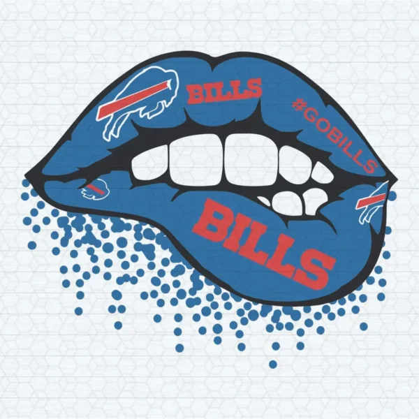 Bills Nfl Sexy Lips Football Vector Buffalo Bills Sport SVG