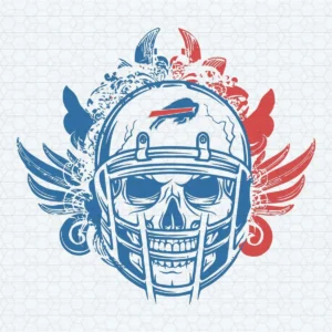 Bills The Skull Football Team NFL Lovers SVG