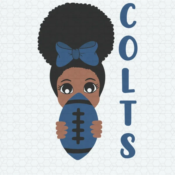 modern with playful elements Colts classic SVG design showing joy and excitement for Cricut and Silhouette cutting machines