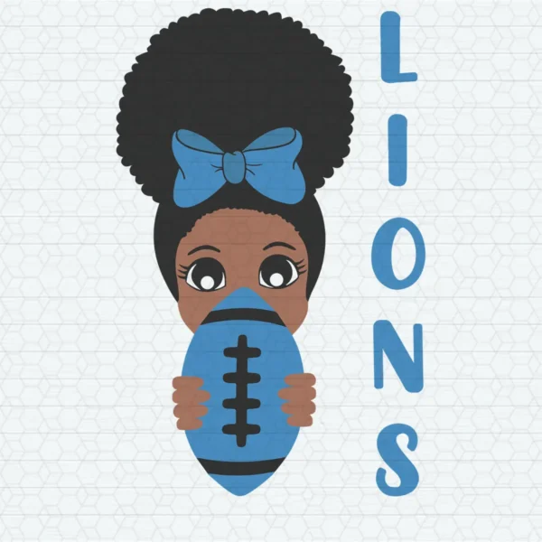modern and playful Lions classic SVG design showing joy and pride for Cricut and Silhouette cutting machines