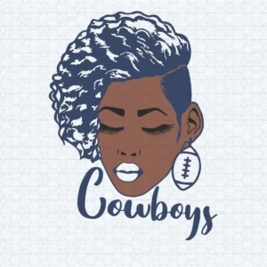 modern with a touch of vintage flair Cowboys logo SVG design showing pride for Cricut and Silhouette cutting machines