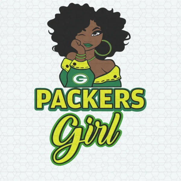 modern with a playful vintage touch Packers classic SVG design showing pride for Cricut and Silhouette cutting machines