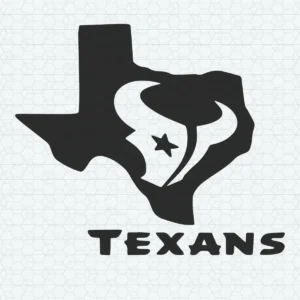 modern with a bold and minimalist approach Texans logo SVG design showing pride for Cricut and Silhouette cutting machines