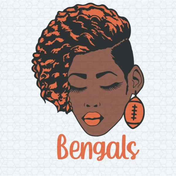 modern with a bold and artistic flair Bengals classic SVG design showing pride and excitement for Cricut and Silhouette cutting machines