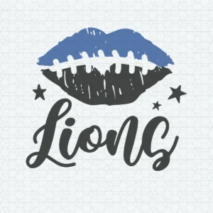 modern with a playful twist Lions classic SVG design showing excitement and pride for Cricut and Silhouette cutting machines