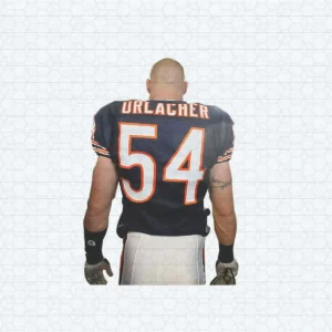 Brian Urlacher 54 Chicago Bears Player PNG Only Instant Download