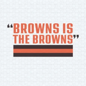 modern with a vintage touch Browns classic SVG design showing pride for Cricut and Silhouette cutting machines