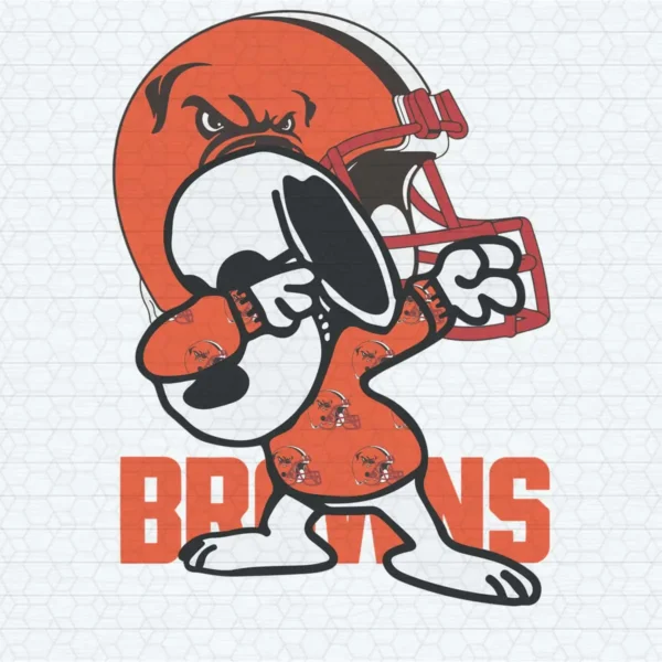 vintage with a playful twist, combining nostalgia with modern cartoon elements Browns classic SVG design showing nostalgia mixed with joy for Cricut and Silhouette cutting machines