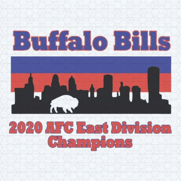 Buffalo Bills 2020 Afc East Division Champions SVG