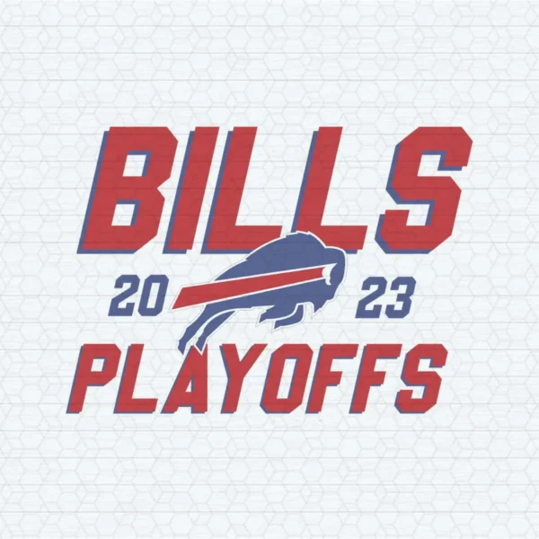 Buffalo Bills 2023 Nfl Playoffs Super Bowl SVG Cutting File