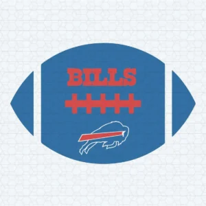 Buffalo Bills Ball Football Vector Nfl SVG Digital Download