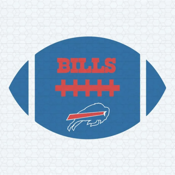 Buffalo Bills Ball Football Vector Nfl SVG Digital Download
