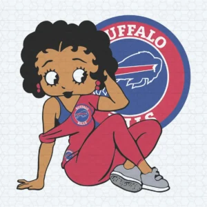 Buffalo Bills Betty Boop Fangirls SVG Cricut Digital Download