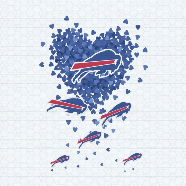 Buffalo Bills Butterfly Pumps PNG File Digital Download