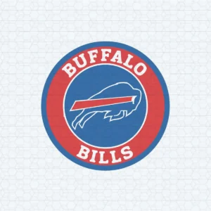 Buffalo Bills Circle Logo Football Nfl SVG Cricut File