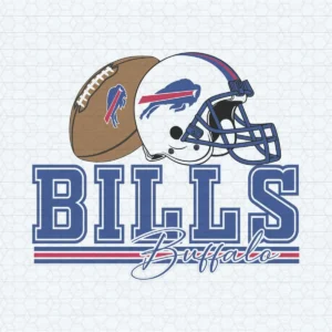Buffalo Bills Football Helmet SVG Digital File